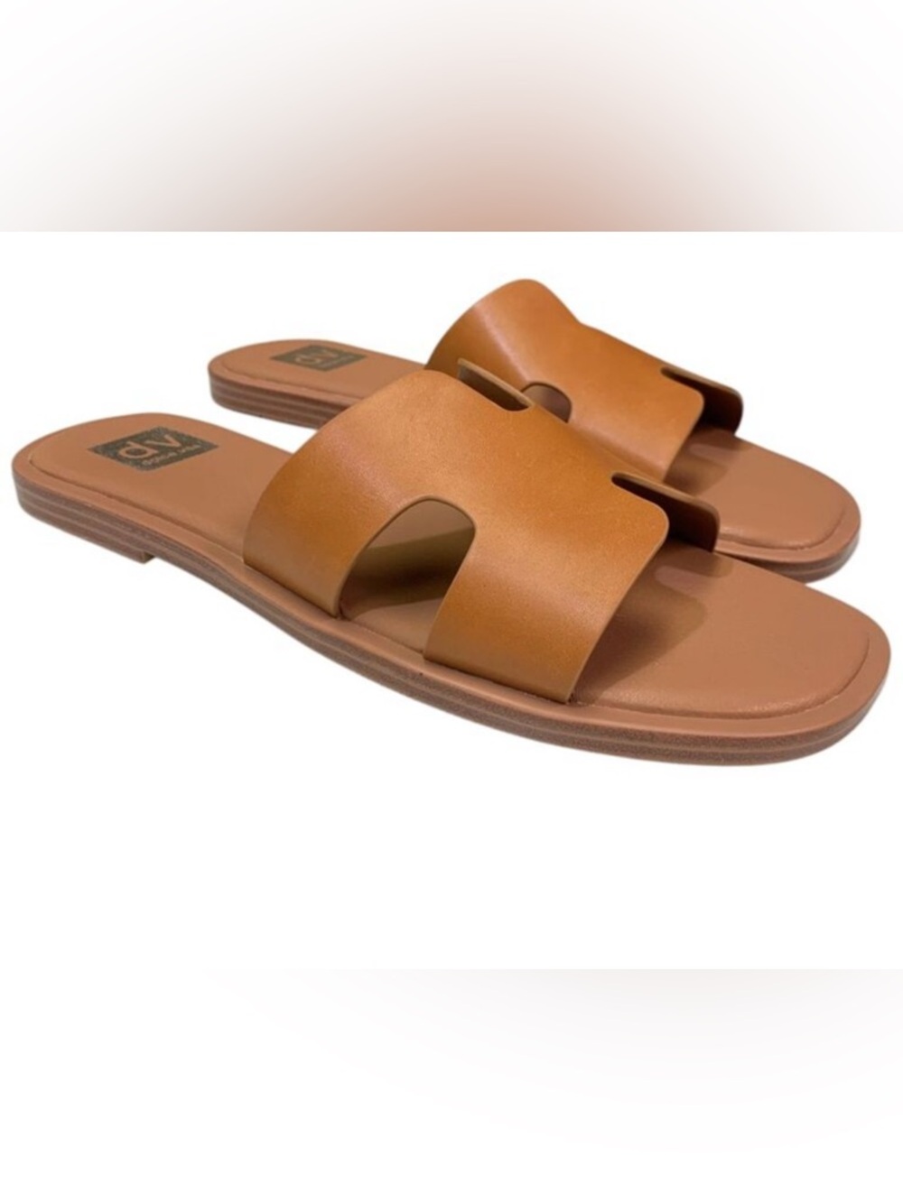 DV by Dolce Vita Tan Hollie Slide Sandals